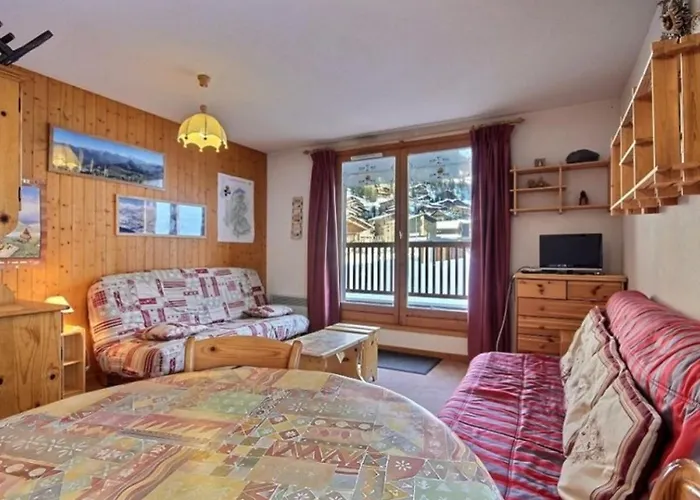 Appartement Au Pied Des Pistes Pour 4 Personnes Avec Balcon - Fr-1-455-31 La Plagne